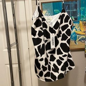 L'AGENCE
Printed Silk Top, size XS